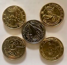 Médailles disney monnaies d'occasion  Saint-Benin-d'Azy