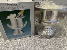 Silver plated champagne for sale  BEDFORD