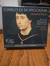 Usado, Carlo di Borgogna - Giovanni Pacini - Conjunto de 3 CDs - Muito bom estado - Ópera Rara - ORC21 comprar usado  Enviando para Brazil