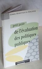 Evaluation politiques publique d'occasion  Brassac