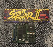 Tablero y encabezado de PCB juego arcade CAPCOM Street Fighter Two - Funcionando segunda mano  Embacar hacia Argentina