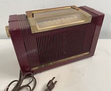 Rádio tubo vintage Philco portátil modelo 51-631 todo original cor marrom 9,25” comprar usado  Enviando para Brazil