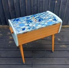 vintage sewing table box for sale  SURBITON