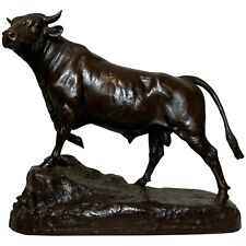 19th Siglo Bronce Animal Escultura Preciados Bull Por Isidore Jules Bonheur comprar usado  Enviando para Brazil