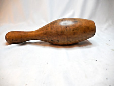 vintage wooden bowling pin for sale  East Hanover