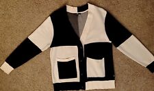 Usado, Cardigã feminino Vans suéter pesado xadrez bloco preto/branco, tamanho M descontinuado comprar usado  Enviando para Brazil
