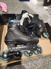 MARSBLADE 01 INLINE Roller HOCKEY SKATES 4D Shoe 5 US black for sale  Shipping to South Africa