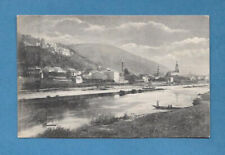 Vista rara de 1918 "Heidelberg-Das Schloss con el casco antiguo a la luz de la luna" segunda mano  Embacar hacia Argentina