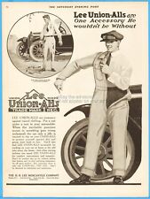 1918 H D Lee Mercantile Ad Union-Alls Mono Motorista Automóvil Ropa de Trabajo segunda mano  Embacar hacia Mexico