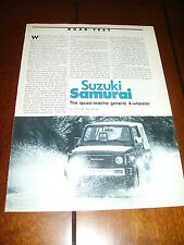 1986 suzuki samurai d'occasion  Expédié en Belgium