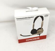 Fone de ouvido de comunicação supra-auricular KOSS CS100, usado comprar usado  Enviando para Brazil