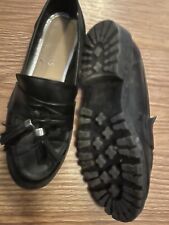 Size black loafers for sale  PONTEFRACT