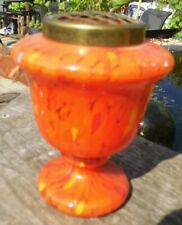 Vase brass flower for sale  ALFORD