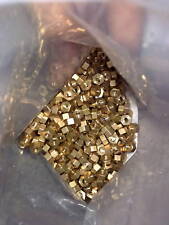 Brass nuts pack for sale  Shipping to Ireland