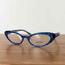 Óculos de armação óptica Miu miu azul VMU 01S novo, usado comprar usado  Enviando para Brazil