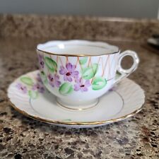 TF&S Limited England Phoenix Floral and Gold Design Bone China Tea Cup & Saucer for sale  Shipping to South Africa