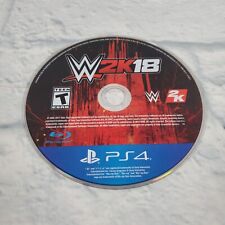 Sony Playstation 4 PS4 WWE 2K18 Disc Only Video Game for sale  Shipping to South Africa
