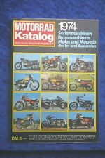 Motorrad katalog 1974 gebraucht kaufen  Emsdetten