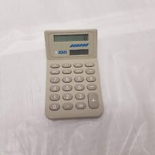 Used, Vintage Atari Gray 8 Digit Dual Power Solar Battery Calculator for sale  Shipping to South Africa
