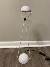 Lámpara halógena blanca de escritorio/mesita de noche moderna vintage Stefano Cevoli de mediados de siglo, usado segunda mano  Embacar hacia Argentina