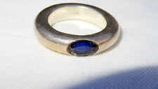 Vintage ring blau gebraucht kaufen  Mühlburg