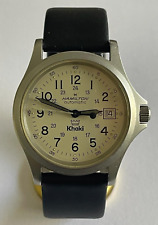 Hamilton KHAKI MILITARE 37 mm AUTOMATICO VINTAGE SWISS MADE ref. 9821A segunda mano  Embacar hacia Argentina