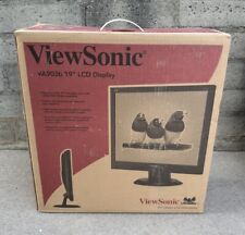 Monitor de pantalla plana ViewSonic VA903B VS11282 19" negro LCD TFT VGA TOTALMENTE NUEVO segunda mano  Embacar hacia Argentina