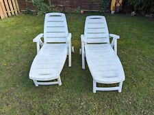 Pair sun loungers for sale  COLWYN BAY
