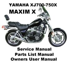 YAMAHA XJ750X MAXIM XJ 700 Owners Workshop Service Repair Parts Manual PDF files til salgs  Frakt til Norway