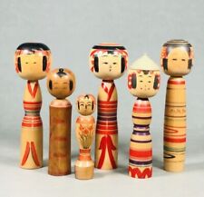 bambole giapponesi legno usato  Trani