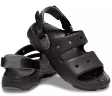 Sandalias Crocs Niños Pequeños J2 Unisex Clásicas Todo Terreno 207707-001 Negras segunda mano  Embacar hacia Argentina