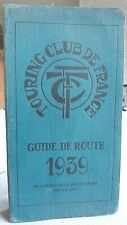 Guide tcf 1939 d'occasion  Laval