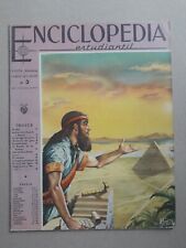 ENCICLOPEDIA ESTUDIANTIL #3 (1960) - HERMOSA REVISTA EDUCATIVA EN ESPAÑOL segunda mano  Argentina 