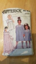 Vintage butterick sewing for sale  PEEBLES