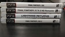 Usado, Final Fantasy PS3 Playstation 3 LOTE - X/X-2 HD, XIII, XIII-2, Lightning Returns comprar usado  Enviando para Brazil