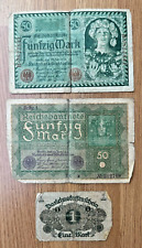 Kolekcja starych niemieckich banknotów na sprzedaż  Wysyłka do Poland