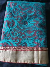 Turquoise saree for sale  DERBY