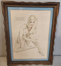 Vargas nude signed for sale  Puyallup