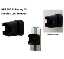 2in1 Halter passend für Fanatec QR2 Lenkrad Quick Release Aluprofil / Wallmount comprar usado  Enviando para Brazil