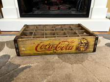 Vintage Coca Cola Wooden Bottle Crate - Antique Americana Cool for sale  Shipping to South Africa