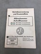 Abbauhammer aufreißhammer irm gebraucht kaufen  Twistringen