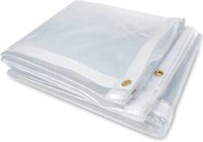 Clear plastic tarps for sale  Liberty