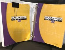 saxon 7 kit math 8 for sale  Harrisburg