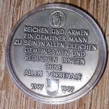 Medallie schwörhaus ulm gebraucht kaufen  Neu-Ulm-Ludwigsfeld