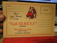 FOTO ANTIGA FOTO Tijuana México Café Serena Lembrança Cavalo Vagão Bar comprar usado  Enviando para Brazil