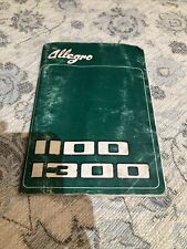 British leyland allegro for sale  SITTINGBOURNE