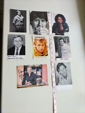 celebrity autographs for sale  HAILSHAM