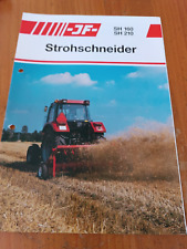 Prospekt strohschneider trakto gebraucht kaufen  Spraitbach