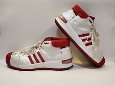 Zapatos de baloncesto Adidas TS PRO MODEL 2008 para hombre rojo y blanco de EE. UU. talla 16 segunda mano  Embacar hacia Argentina