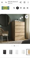 Malm chest drawers for sale  LONDON